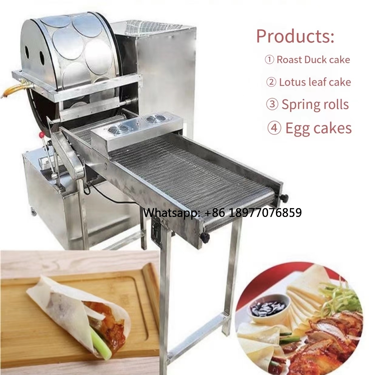 Spring Roll Wrapper - 2026 New Full Automatic Electric Large