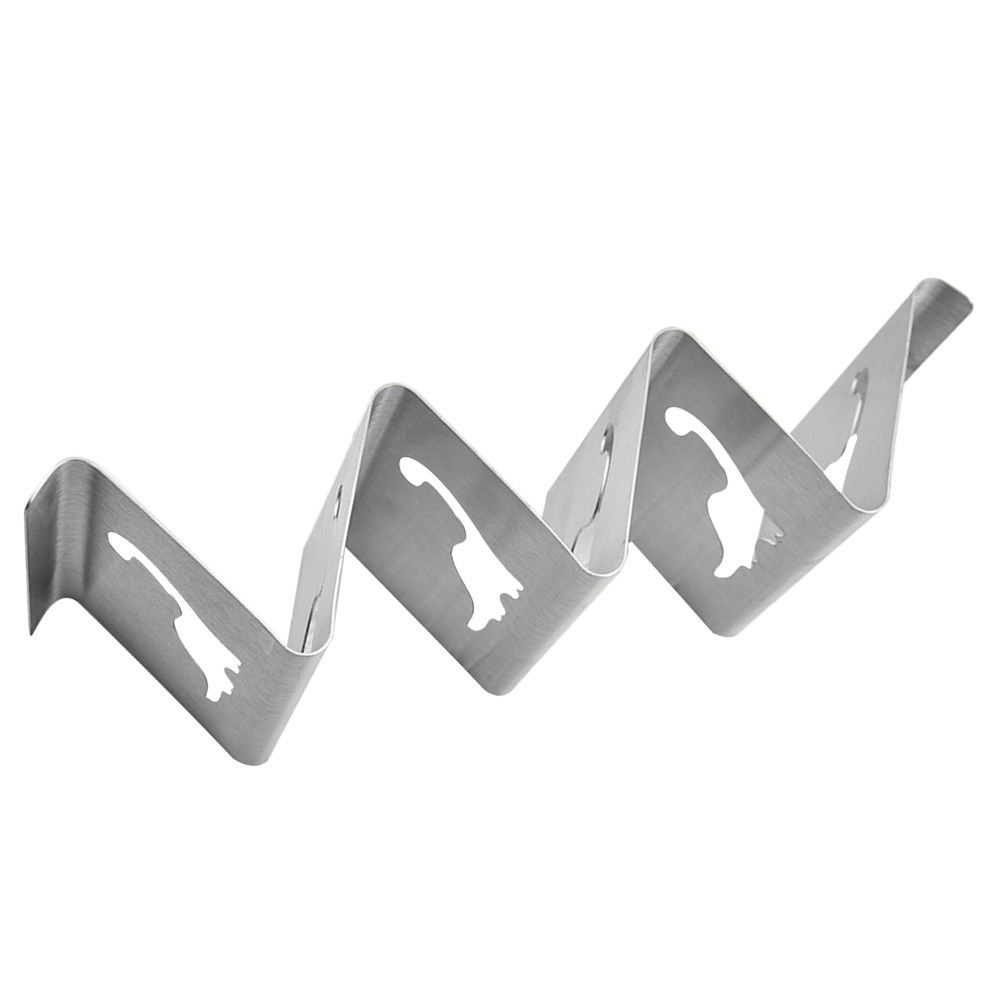 Taco Stand Holder - Stainless Steel Taco Holder Decorative Burrito