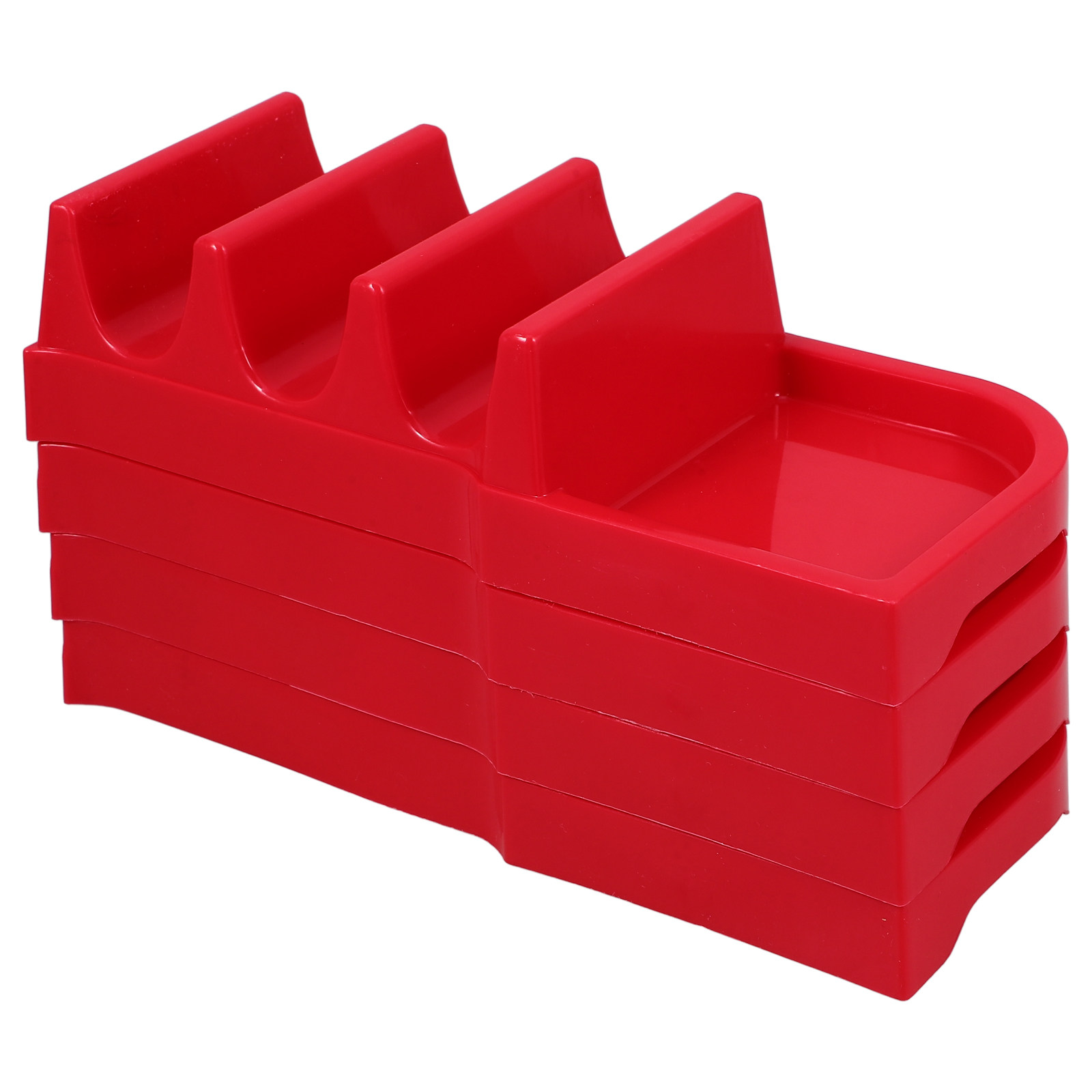 Taco Stand Holder - 4Pcs Taco Stand Wave Design Plastic