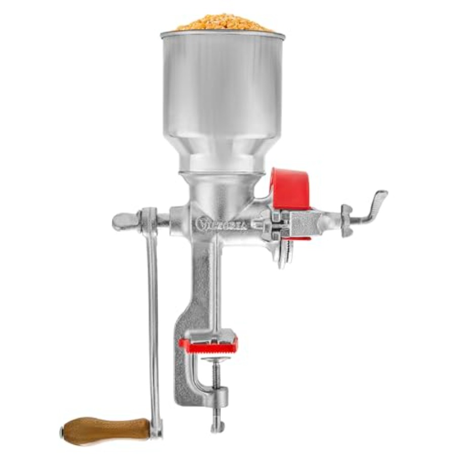 Cast Iron Corn - Manual Cast Iron Grain Mill with