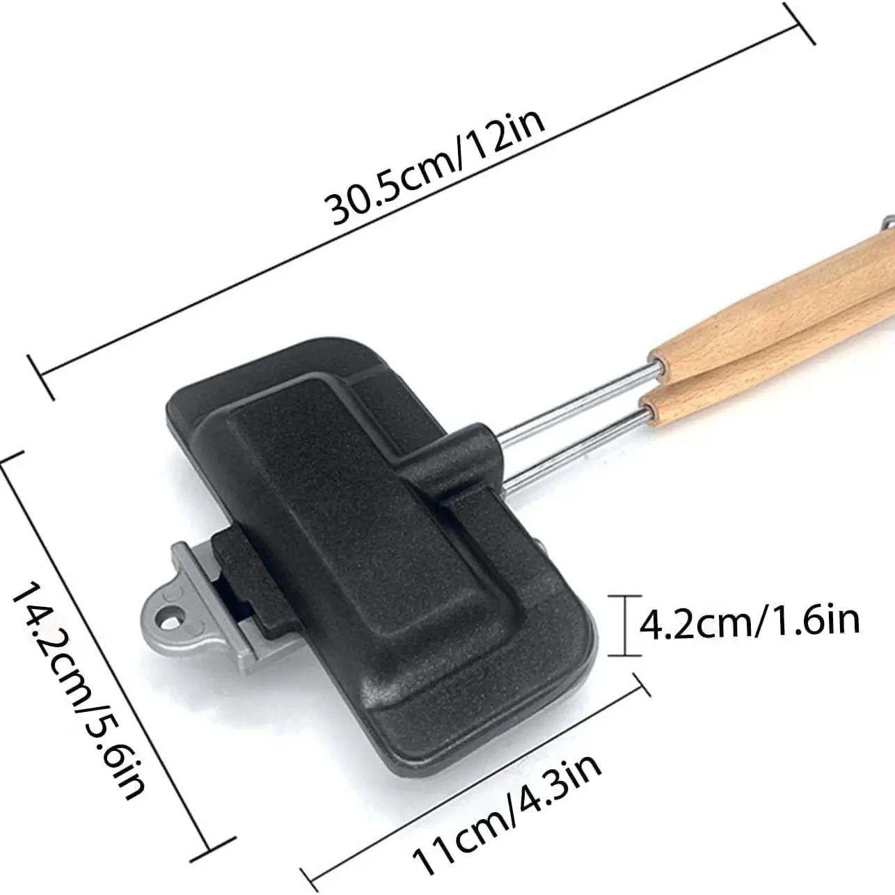 Hot Dog Press - Breakfast Sandwich Maker, 4w1h sandwich maker,