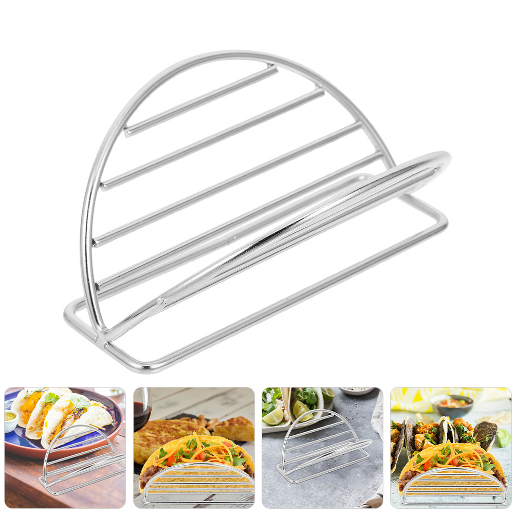 Taco Stand Holder - 2Pcs Stainless Steel Taco Rack Holder