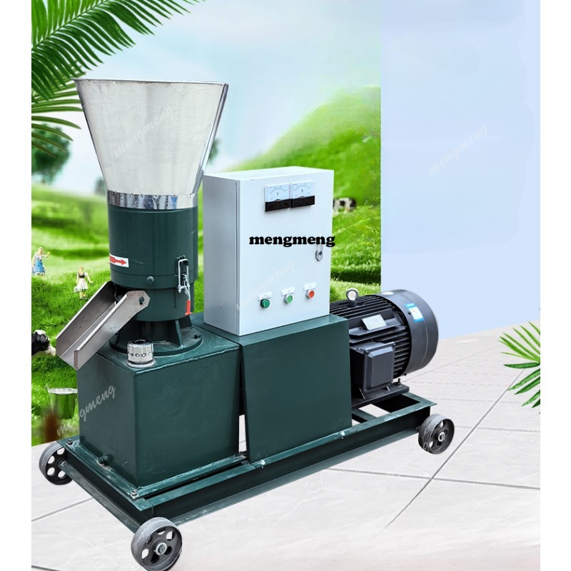 Cast Iron Corn - Pressing wheel feed pellet machine for
