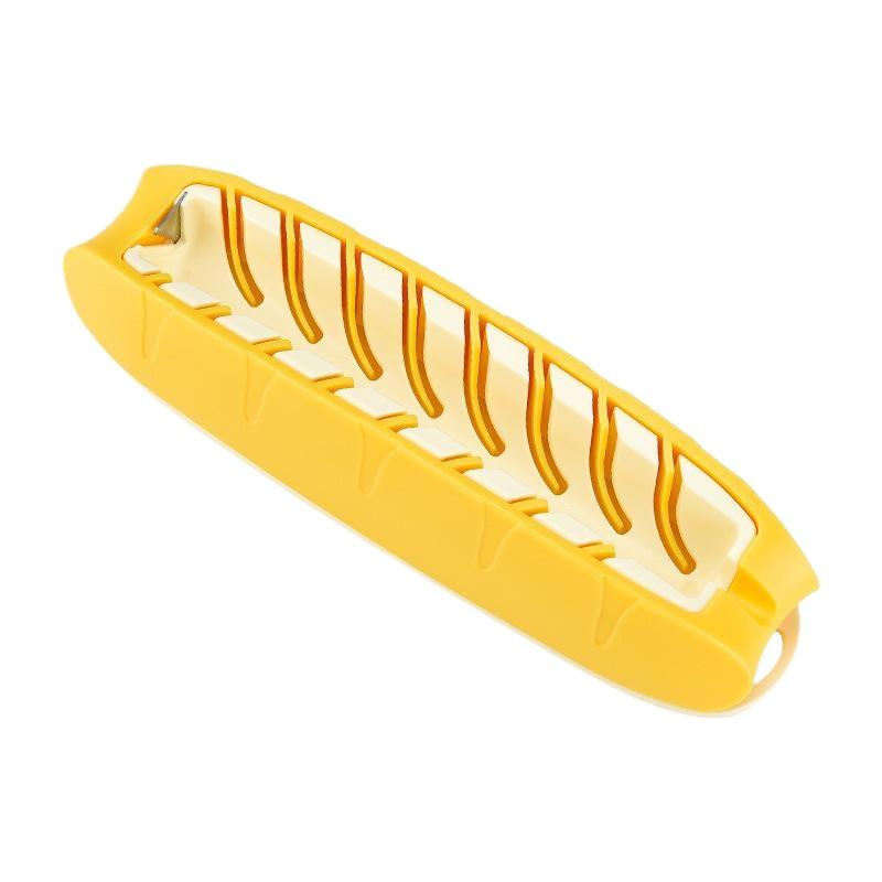 Hot Dog Press - Press Type Non-Stick Hot Dog Slicer,