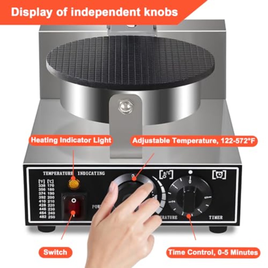 Electric Ice Cream Cone Maker  - Waffle Cone Maker 评论和价格