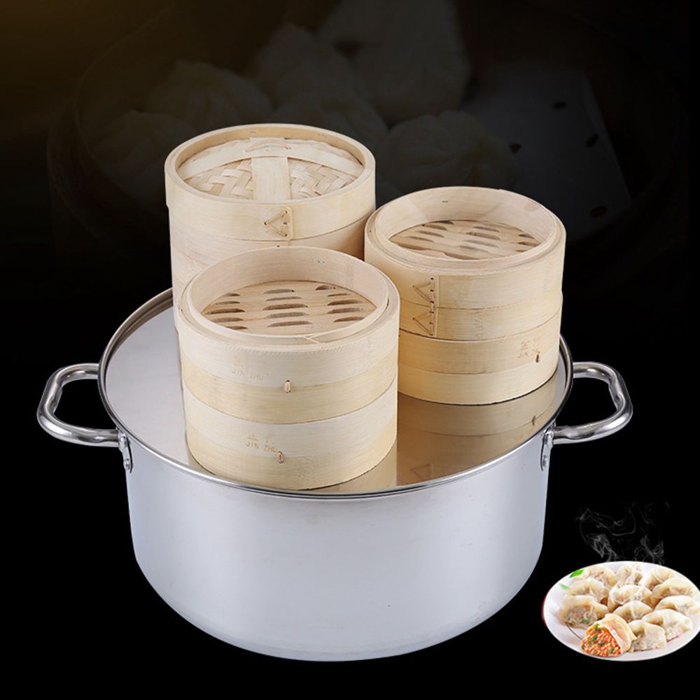 Steam Basket Makes Tasty Bao B - Bao Steamer Bamboo 评论和价格