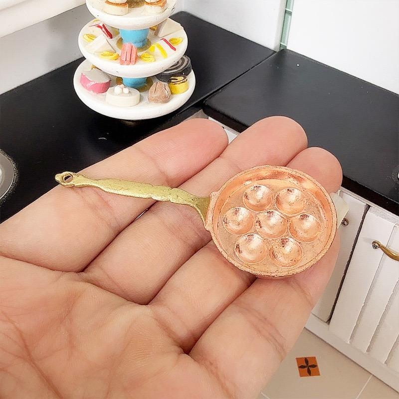 1/12 Dollhouse Mini Egg Waffle - Egg Waffle Pan 评论和价格