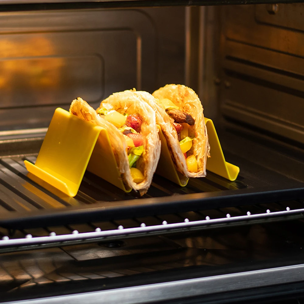 4Pcs Wave Shape Burrito Potato - Taco Stand Holder 评论和价格