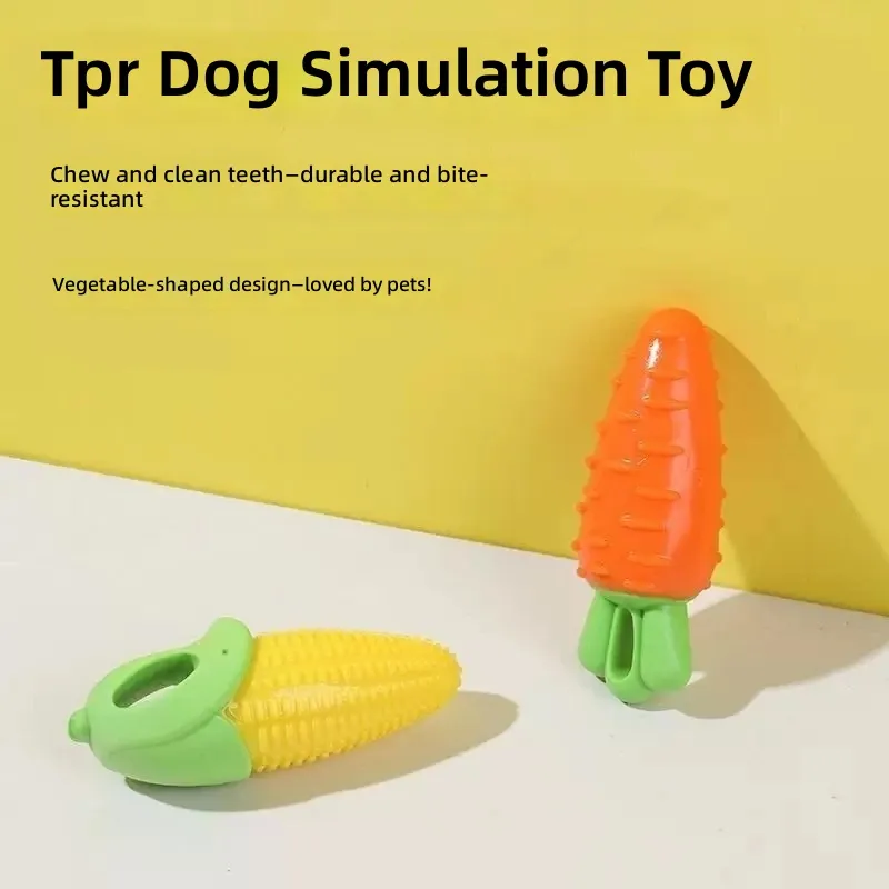 2026 TPR Dog Toy Carrot Corn S - Corn Dog Stick 评论和价格