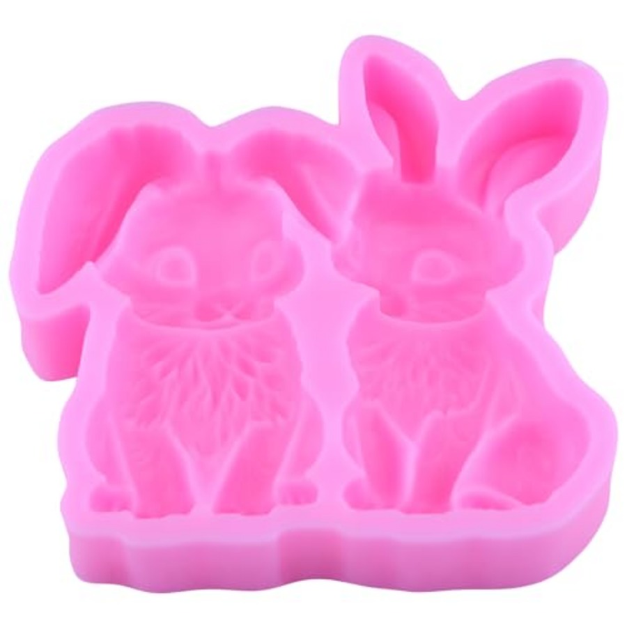 Rabbit Fondant Mold Easter Bun - Bunny Cake Mold 评论和价格