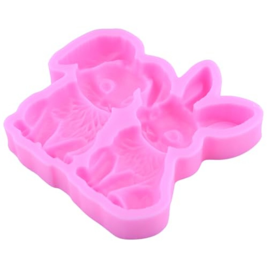 Rabbit Fondant Mold Easter Bun - Bunny Cake Mold 评论和价格