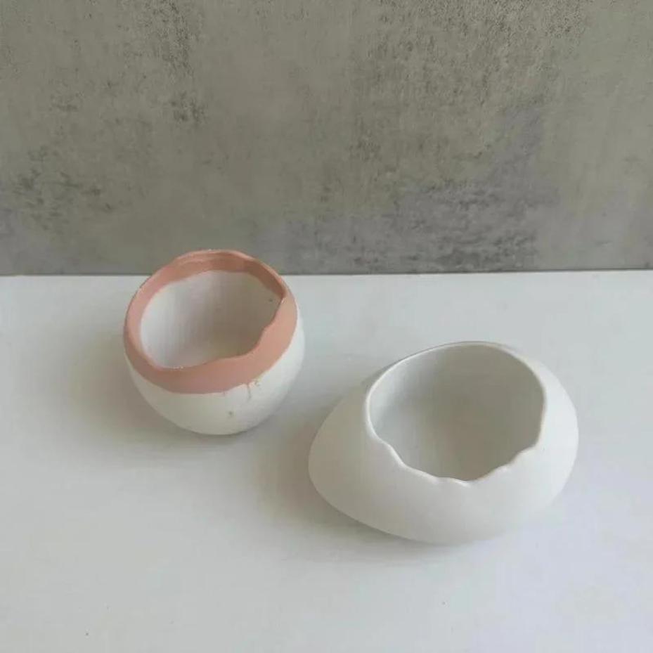 Plaster Handmade Mold Egg-shap - Potsticker Mold 评论和价格