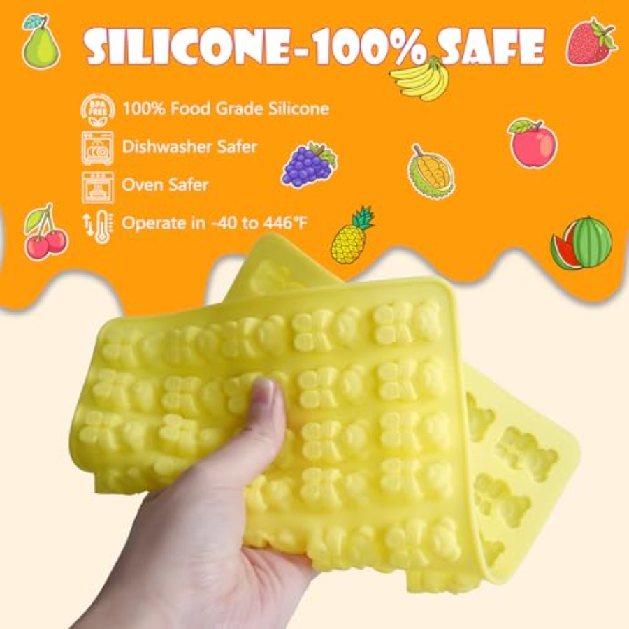 Gummy Bear Molds Silicone 37PC - Donut Mold Silicone 评论和价格