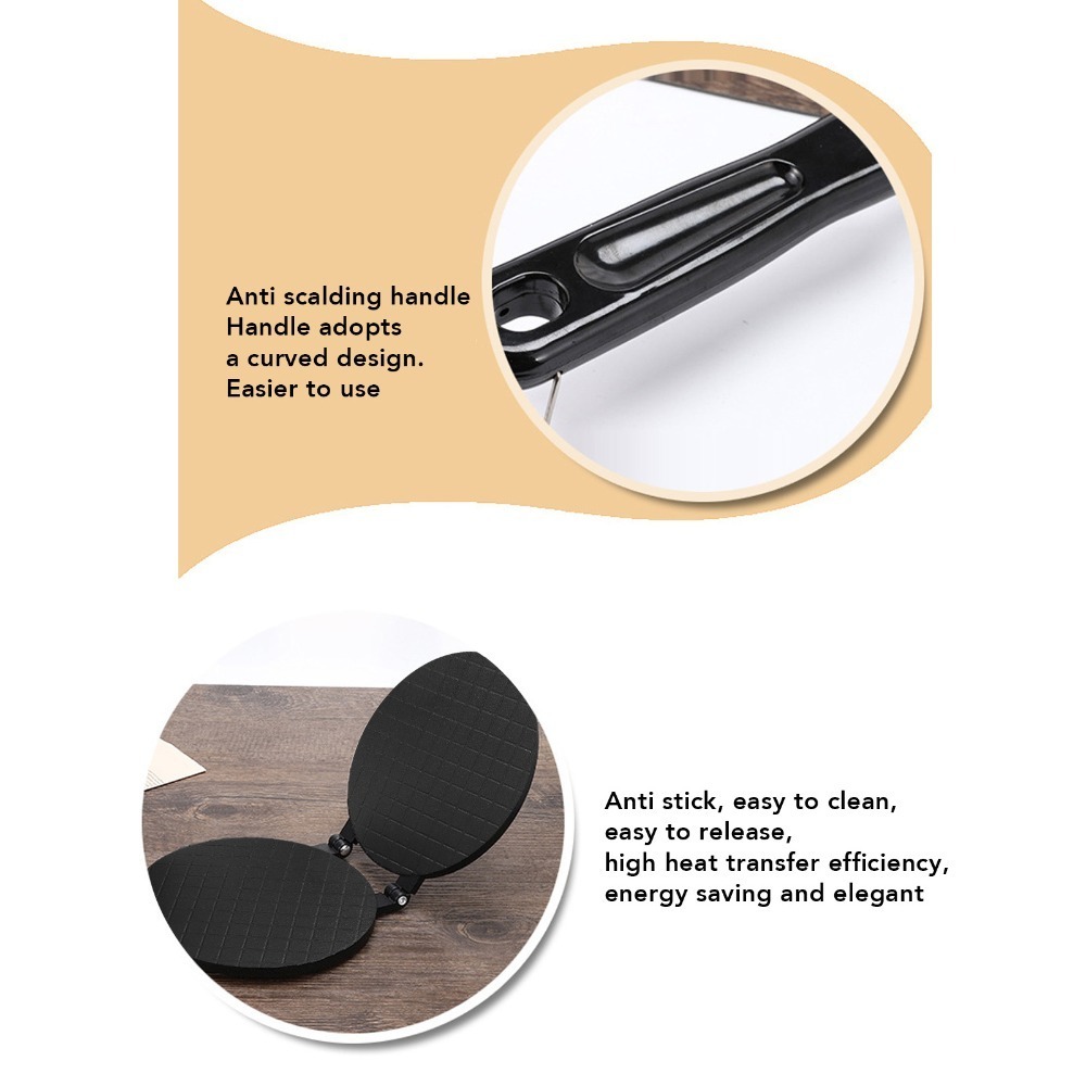 Non Stick Egg Roll Press Alumi - Egg Waffle Pan 评论和价格