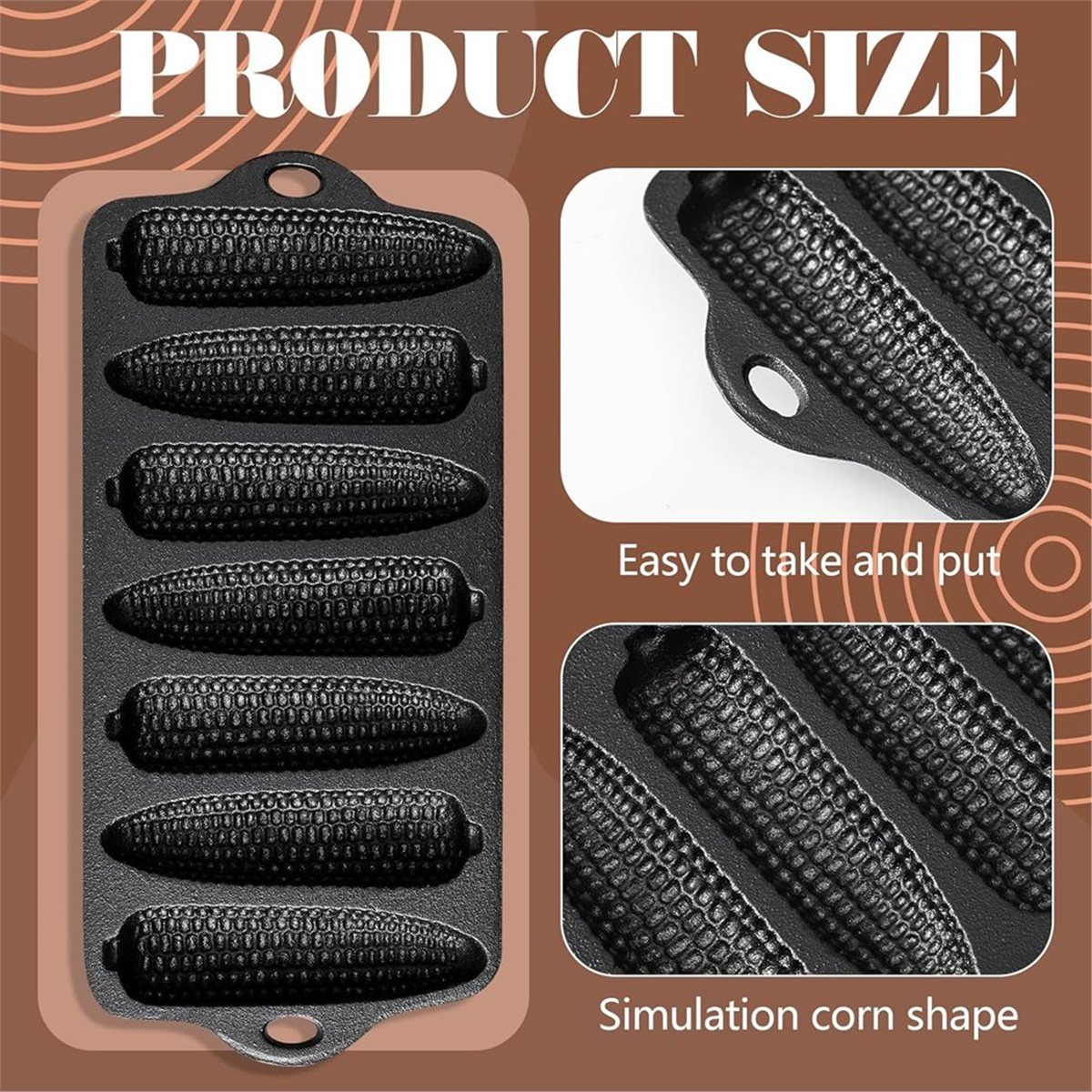 【TODAY-BUY】~@ Cast Iron Corn C - Cast Iron Corn 评论和价格