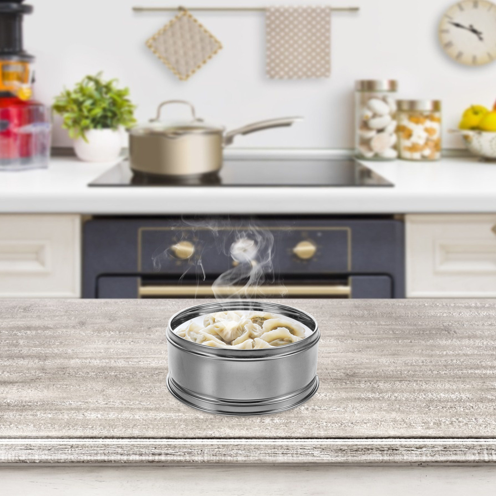 Stainless Steel Steamer Thicke - Dim Sum Basket 评论和价格
