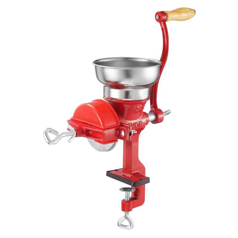 Free Shipping-Manual Grain Mil - Cast Iron Corn 评论和价格