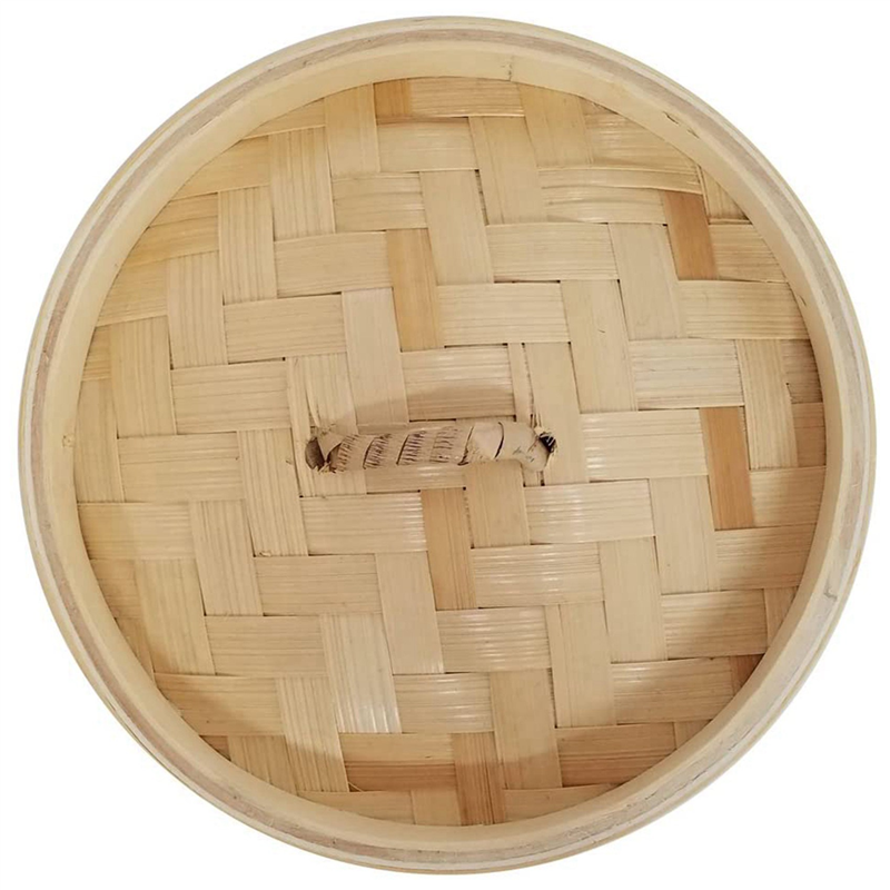 B03C-6 Piece Set - Bamboo Stea - Dim Sum Basket 评论和价格