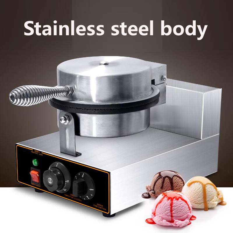 Non-Stick Electric Waffle Ice  - Waffle Cone Maker 评论和价格
