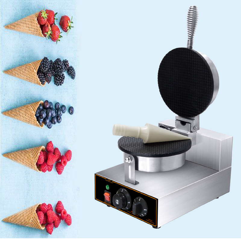Non-Stick Electric Waffle Ice  - Waffle Cone Maker 评论和价格