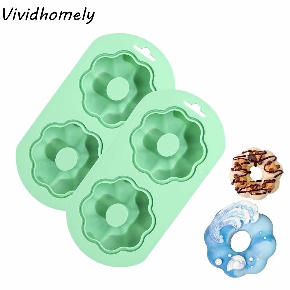 Easy to Demold 2-Cavity Doughn - Donut Mold Silicone 评论和价格