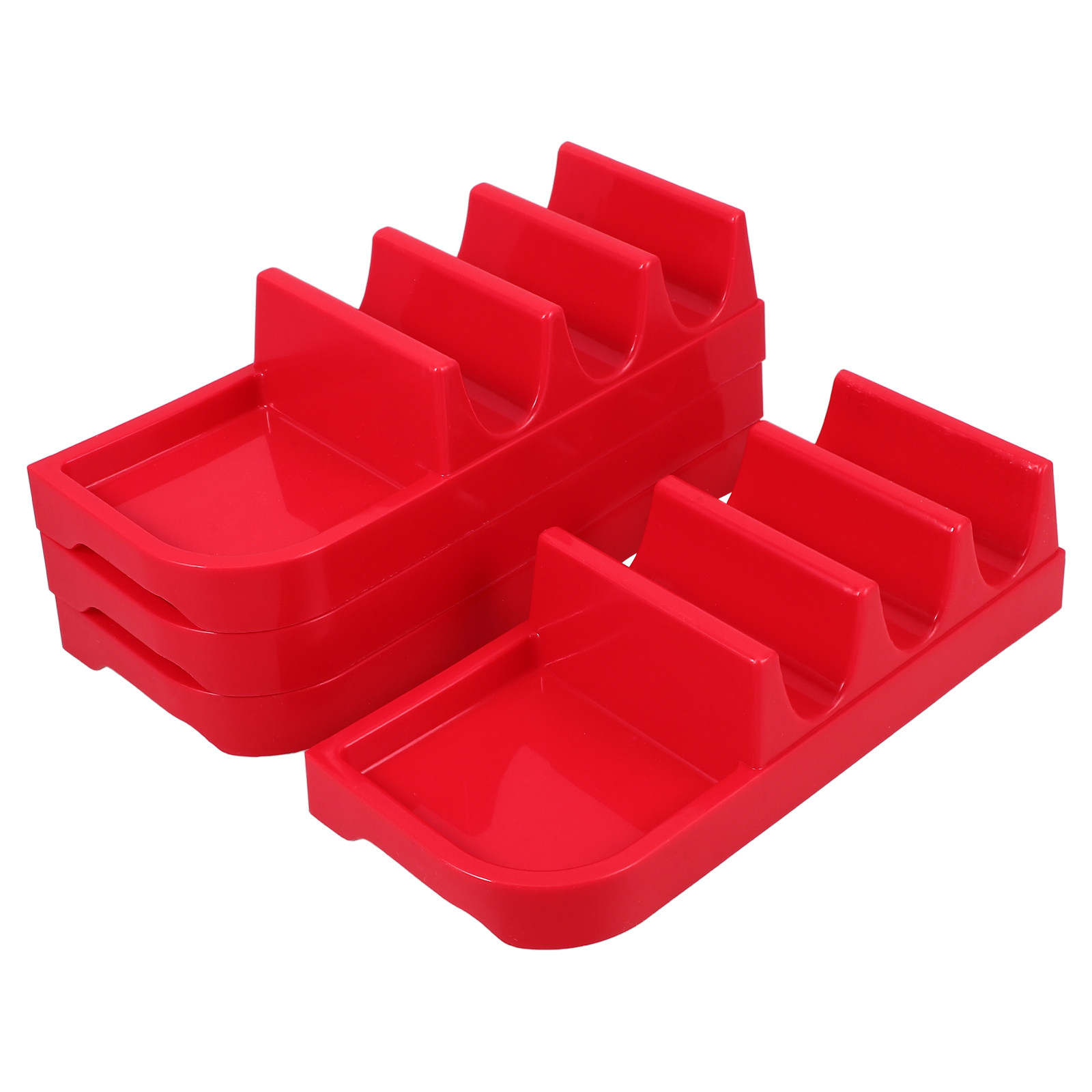 4Pcs Taco Stand Wave Design Pl - Taco Stand Holder 评论和价格