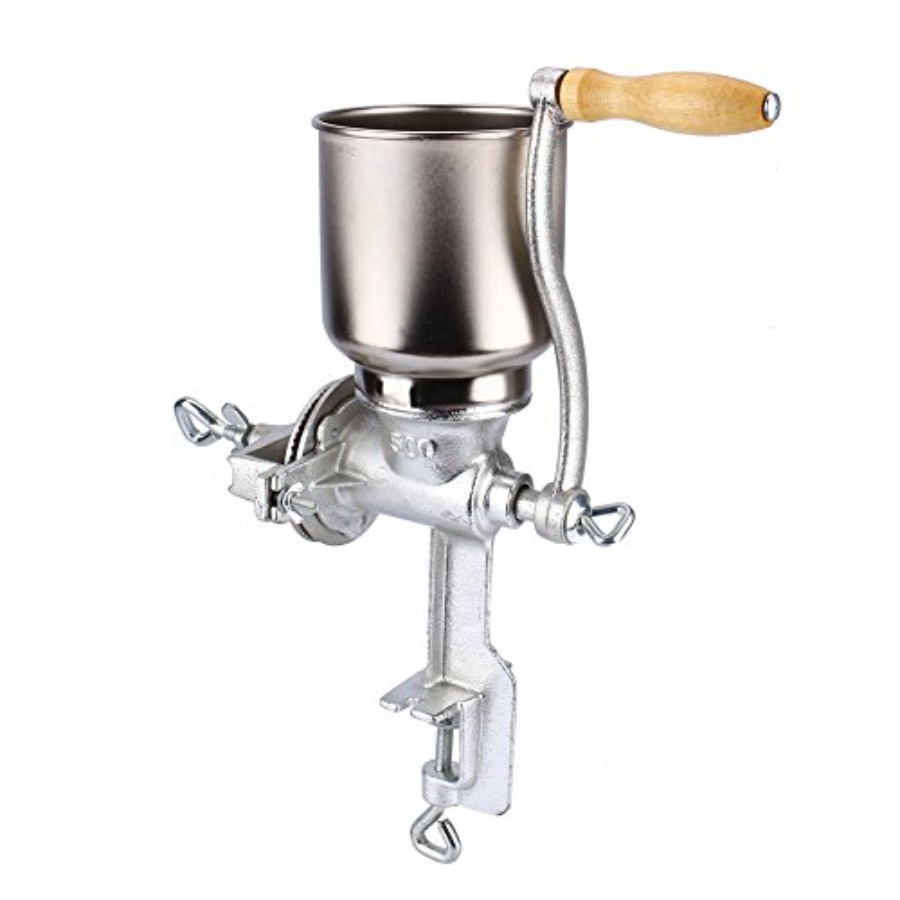 Manual Grain Grinder Hand Cran - Cast Iron Corn 评论和价格