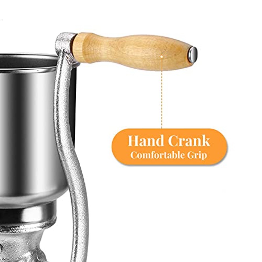 Manual Grain Grinder Hand Cran - Cast Iron Corn 评论和价格