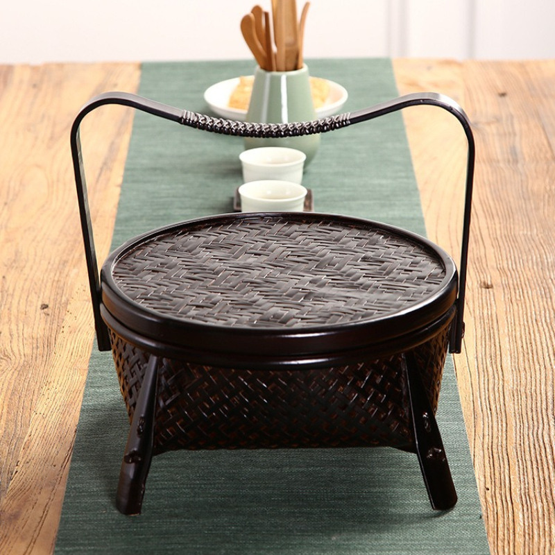 JUSTINLAU Bamboo Woven Storage - Dim Sum Basket 评论和价格