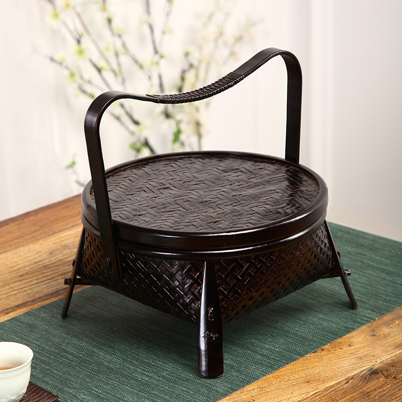 JUSTINLAU Bamboo Woven Storage - Dim Sum Basket 评论和价格