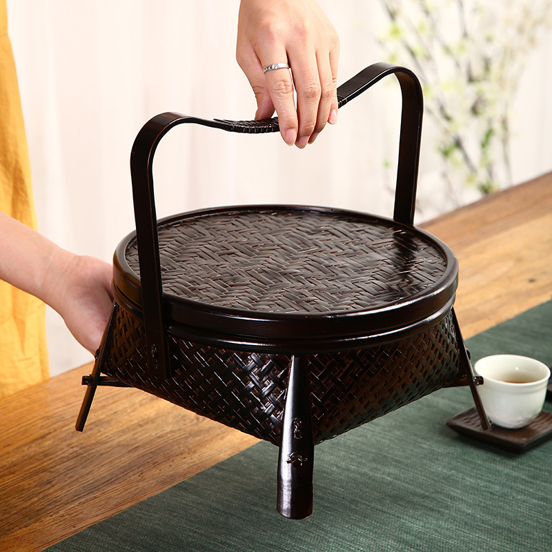 JUSTINLAU Bamboo Woven Storage - Dim Sum Basket 评论和价格