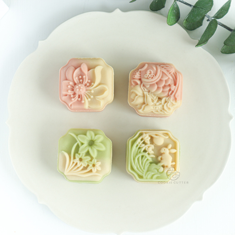 Window edge flower koi fish fl - Bunny Cake Mold 评论和价格