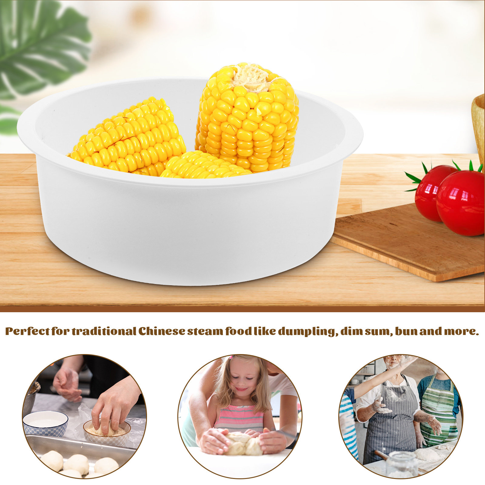 3L Professional Grade Steamer  - Dim Sum Basket 评论和价格