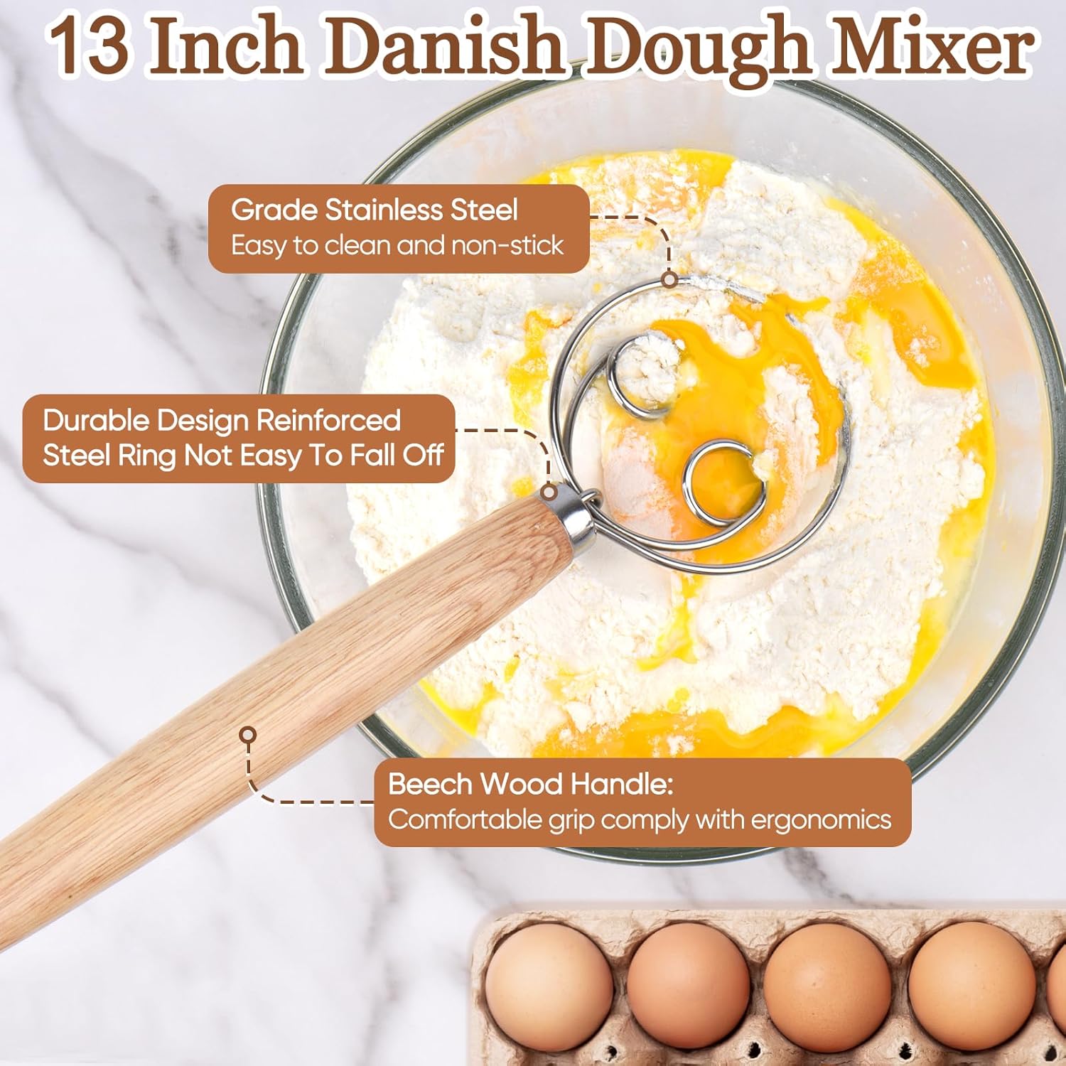 Sourdough Bread Baking Supplie - Danish Pancake Pan 评论和价格