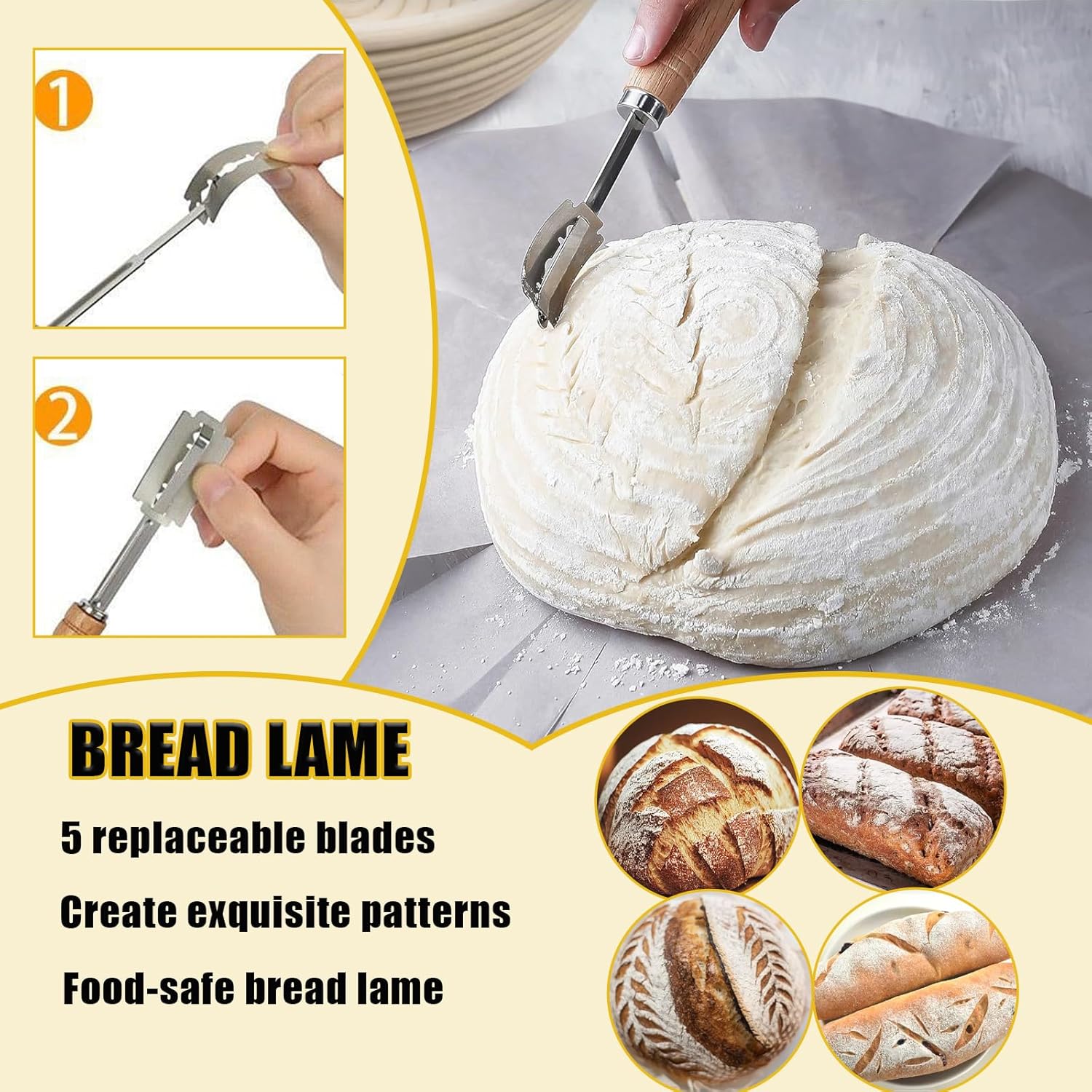 Sourdough Bread Baking Supplie - Danish Pancake Pan 评论和价格