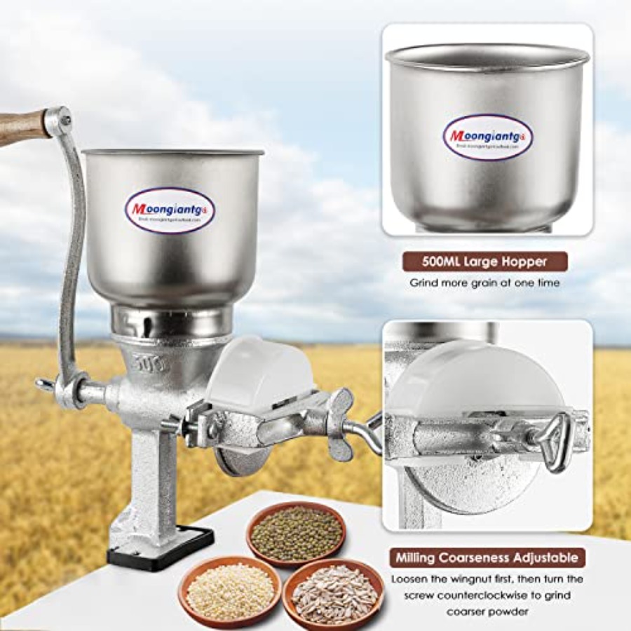 Corn Grinder Cast Iron Hand Cr - Cast Iron Corn 评论和价格