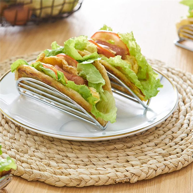 ELEG-3 Pieces Taco Holder Stan - Taco Stand Holder 评论和价格