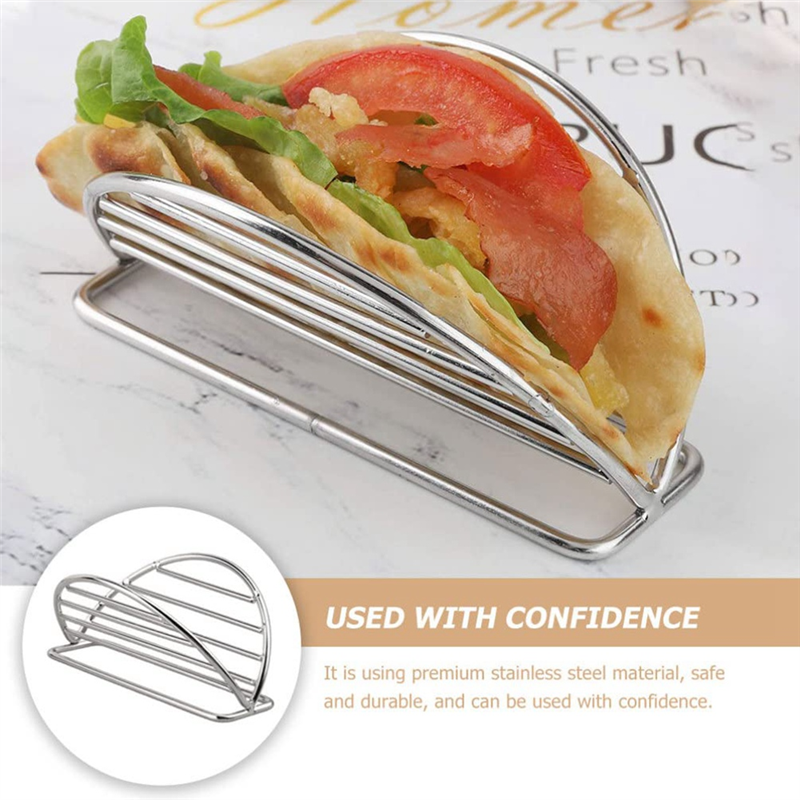 ELEG-3 Pieces Taco Holder Stan - Taco Stand Holder 评论和价格