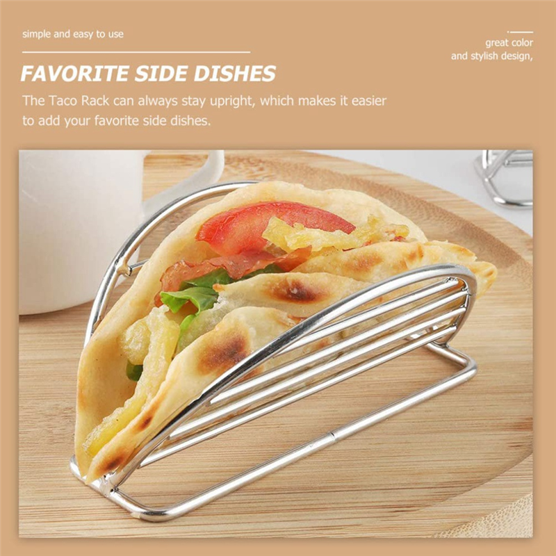 ELEG-3 Pieces Taco Holder Stan - Taco Stand Holder 评论和价格