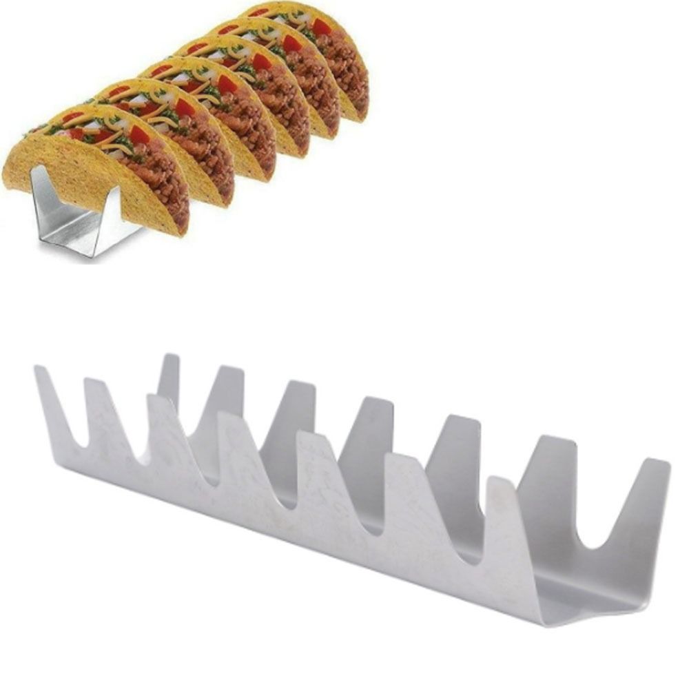 Durable Stainless Steel Taco H - Taco Stand Holder 评论和价格