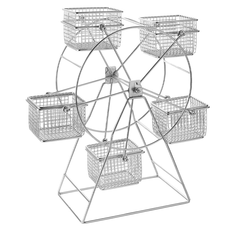 Ferris Wheel Rotating Snack Fr - Dim Sum Basket 评论和价格