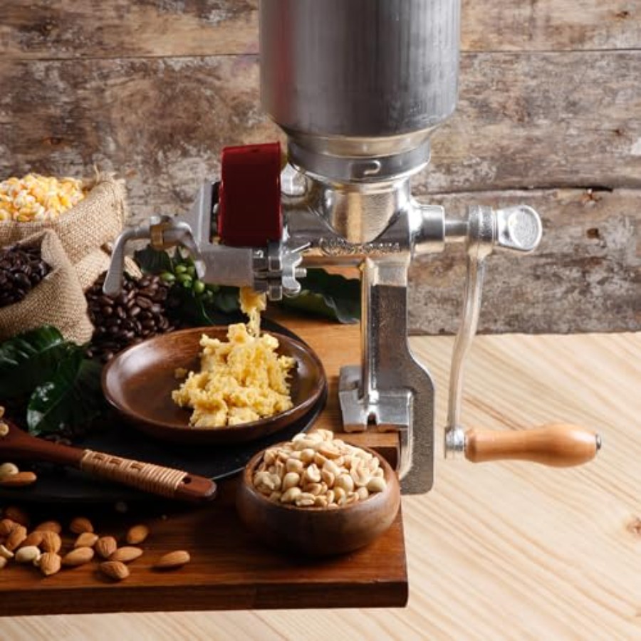 Manual Cast Iron Grain Mill wi - Cast Iron Corn 评论和价格