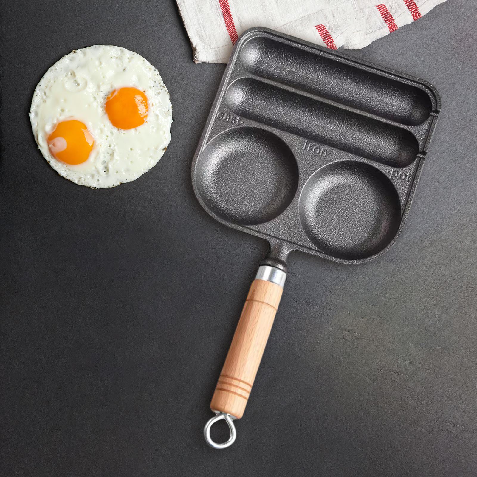 Sausage and Eggs Grilling Pan  - Cast Iron Corn 评论和价格