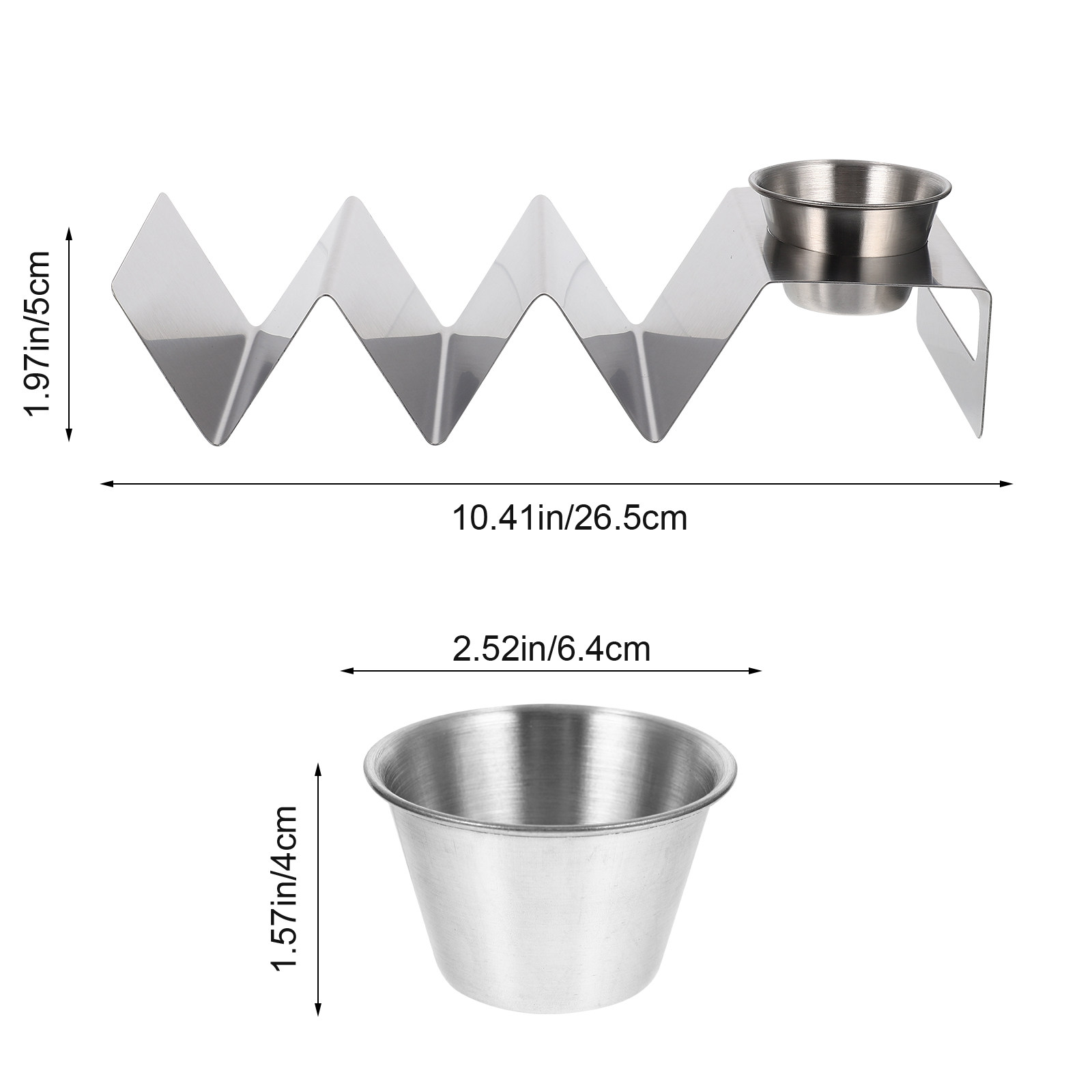 1Set Stainless Steel Taco Rack - Taco Stand Holder 评论和价格