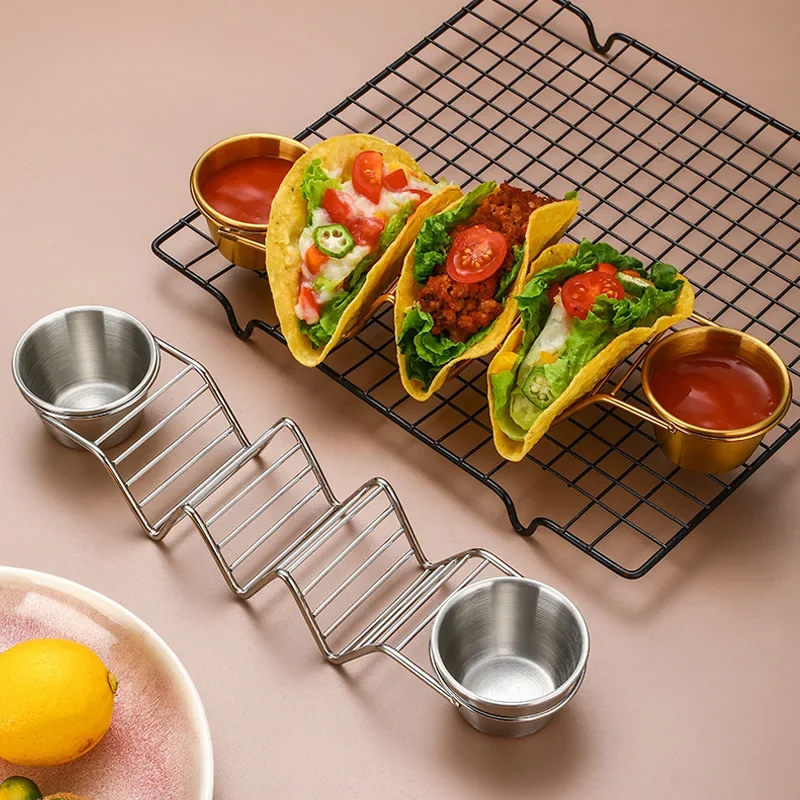 Stainless Steel Taco Holder Se - Taco Stand Holder 评论和价格