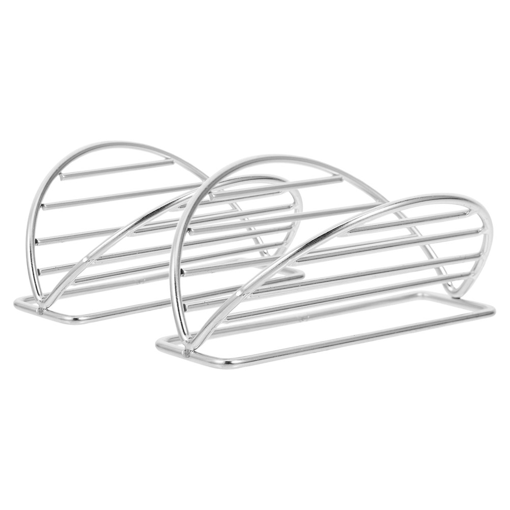 2Pcs Stainless Steel Taco Rack - Taco Stand Holder 评论和价格