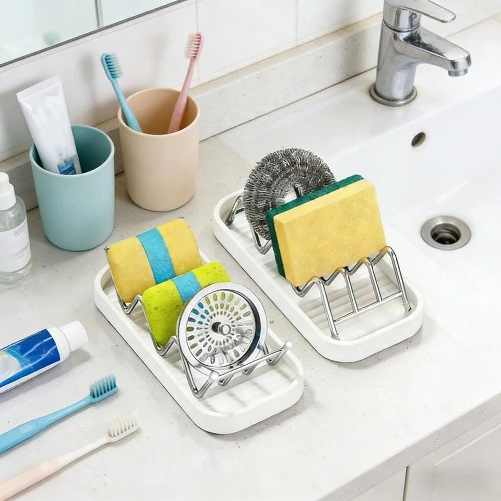 2/3 Grids W Shaped Soap Holder - Taco Stand Holder 评论和价格