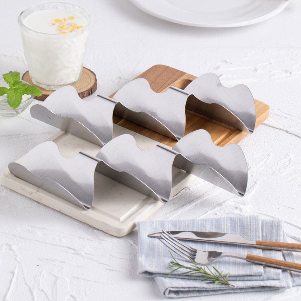 Stainless Steel Taco Holder Bu - Taco Stand Holder 评论和价格