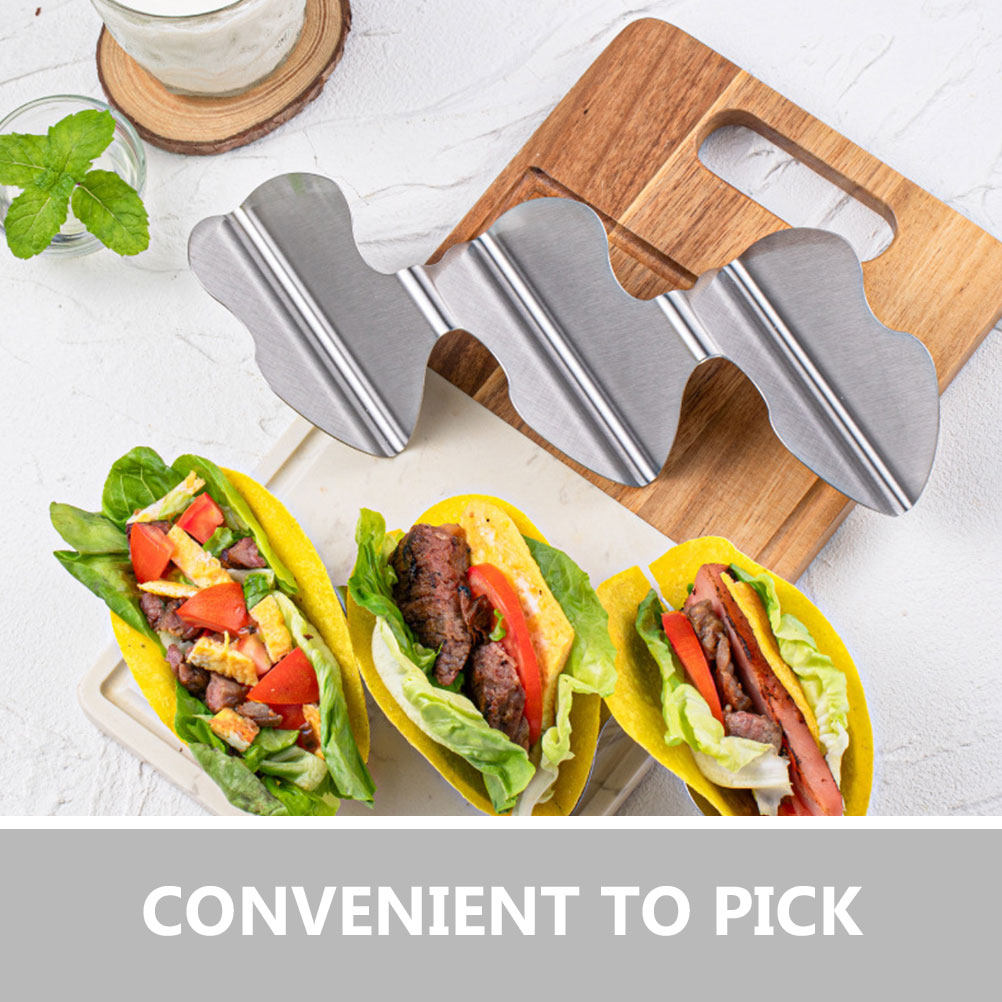 Stainless Steel Taco Holder Bu - Taco Stand Holder 评论和价格