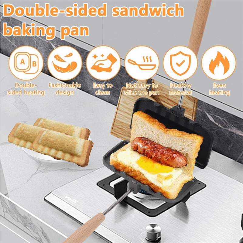 Breakfast Sandwich Maker,Sandw - Hot Dog Press 评论和价格